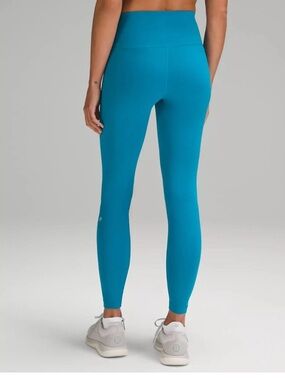 Lululemon Wunder Train High-Rise Tight Full Length 28” Hawaiian Blue Leggings 6